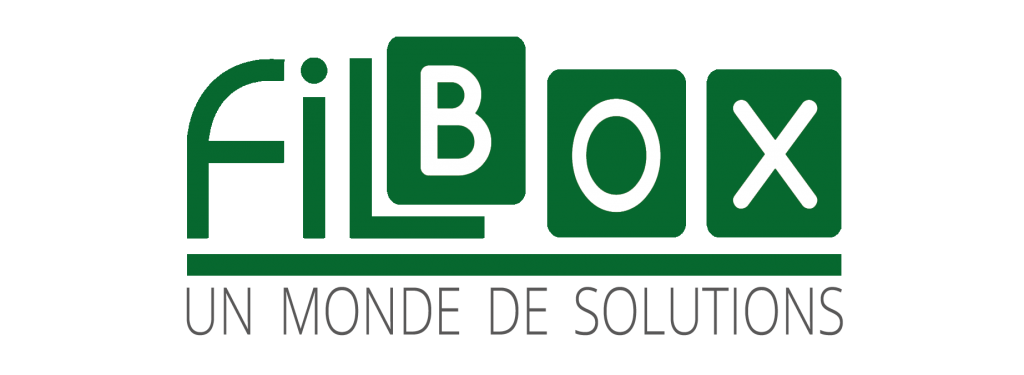Filbox, un monde de solution pour le secteur vini-viticole, logo.
